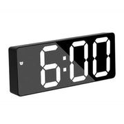 Digital Mirror Clock, White LED, Alarm