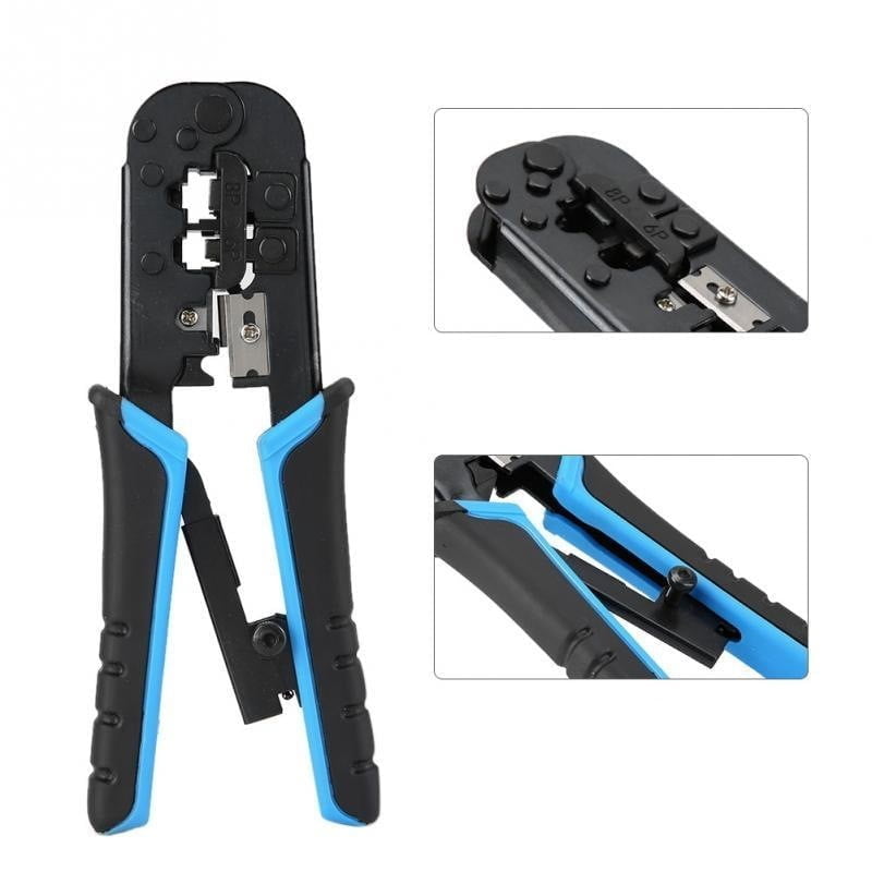 Crimping Tool for UTP-FTP-Telephone Connector 6P4C, 8P8C