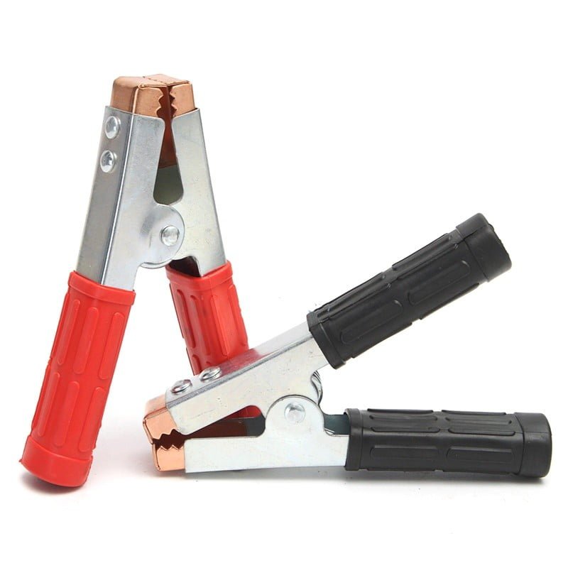 Professional Insulated Alligator Clips Set, 600A