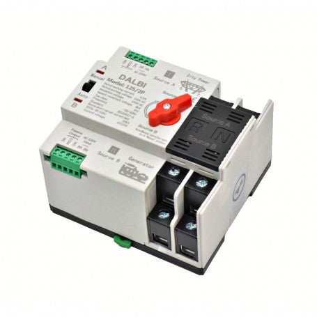 Automatic Transfer Switch Generator / Mains - ATS 2P - 230V AC / 63A