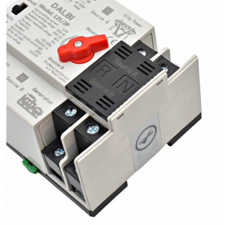 Automatic Transfer Switch Generator / Mains - ATS 2P - 230V AC / 63A