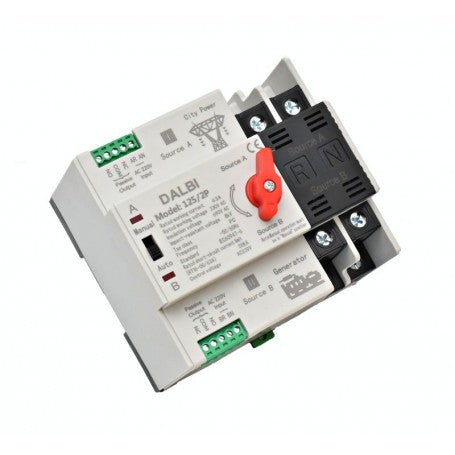 Automatic Transfer Switch Generator / Mains - ATS 2P - 230V AC / 63A