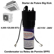 Start Relay Capacitor, AC Air Conditioner Starter AC-SPP5 / 4000-120000BTU