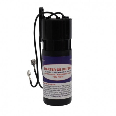 Start Capacitor with Start Relay, AC-SPP6 Air Conditioner Starter / 4000-120000BTU