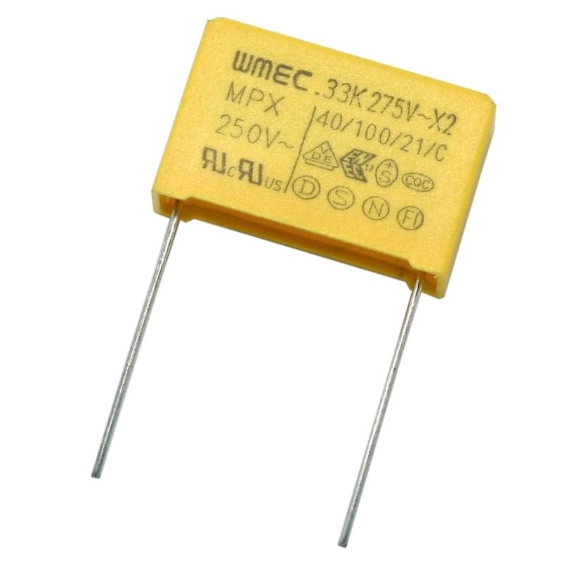 Rectangular Motor Start Capacitor 2C 450V - 0.22uF