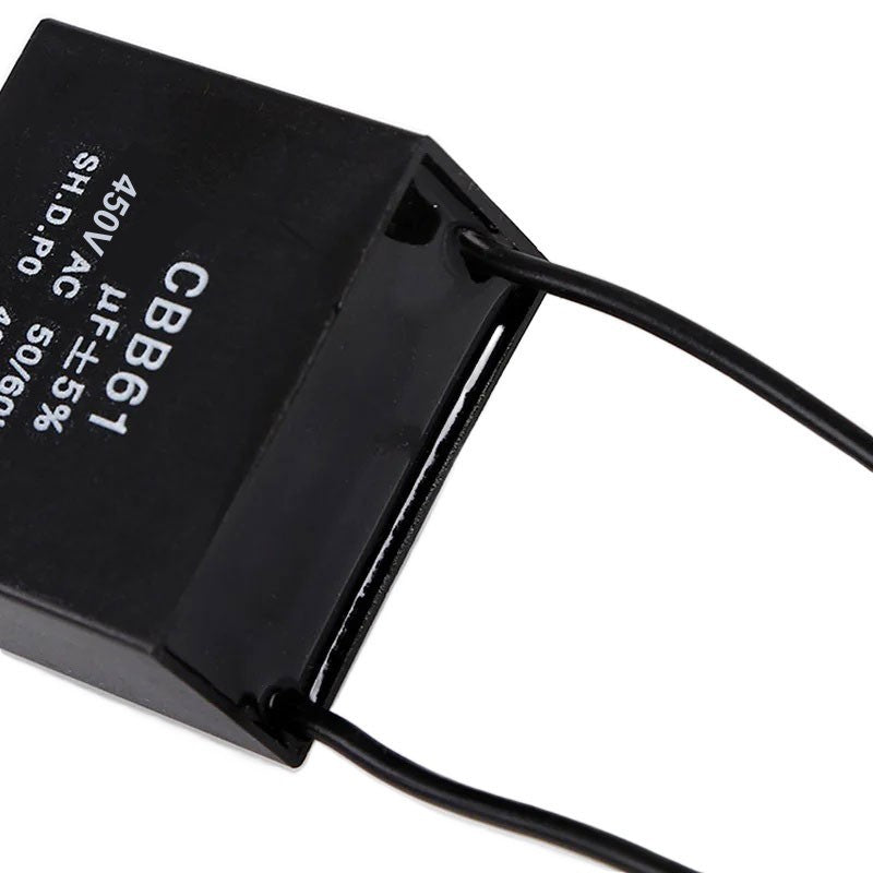 Motor Start Capacitor with Wires / 1.2µF 450V