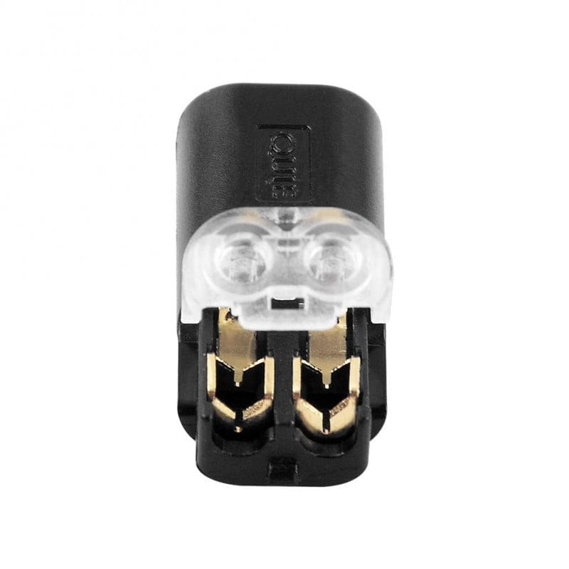 2-Pin Quick Connect Wire Splice Connector 22-20 AWG