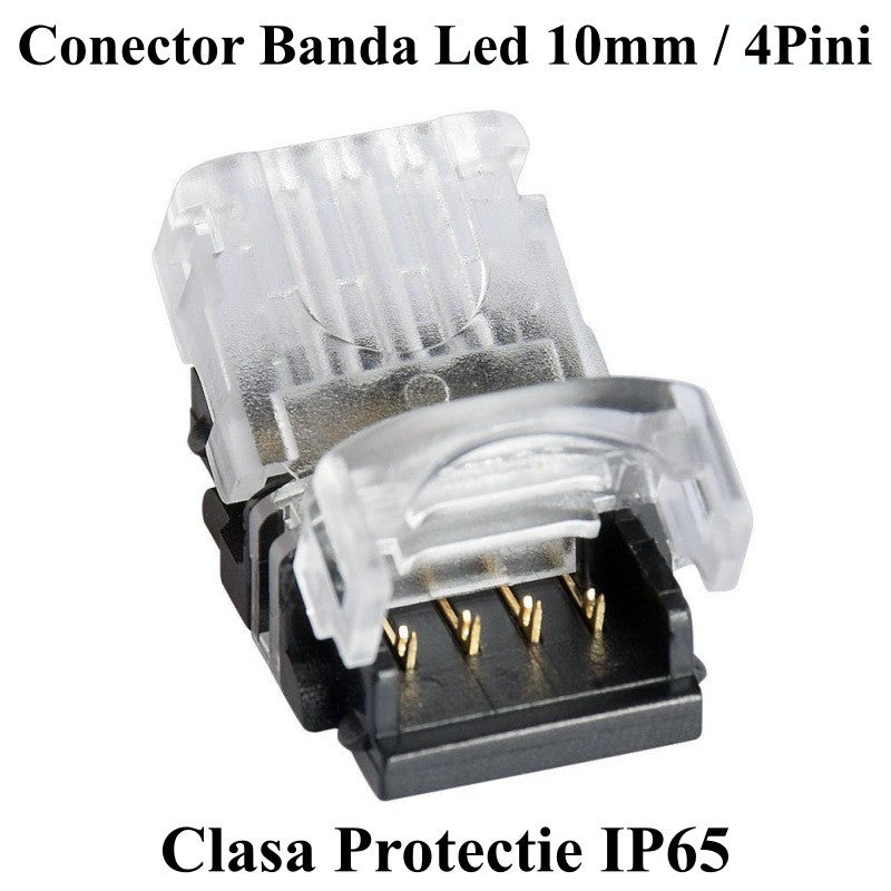 10mm LED Strip Connector, 4-Pin, 4-Wire