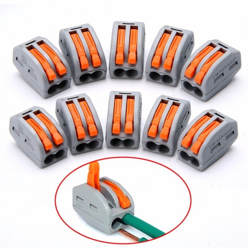 Quick Junction Box Connector 2-Pole, ElectroAZ