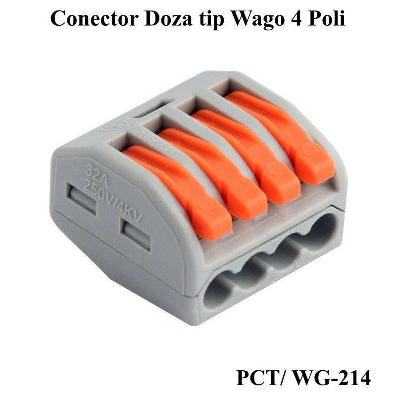 Junction Box Connector 4-Pole, ElectroAZ