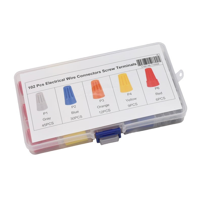 Quick Screw Terminal Wire Connector, 102 pcs / Set