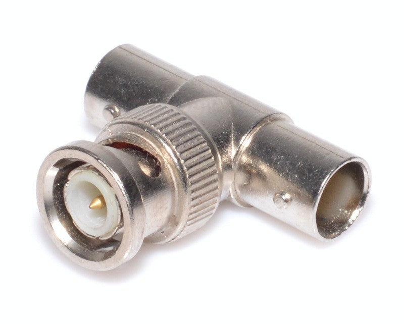 BNC Tee Connector 1 Male-2 Female