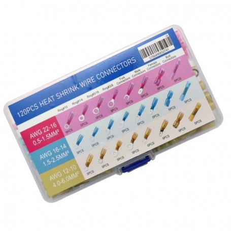 Waterproof Heat Shrink Wire Connectors AWG / 120pcs/Set