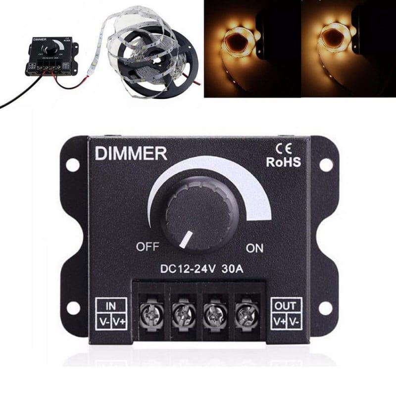 Dimmer Manual LED 12-24V / 30A
