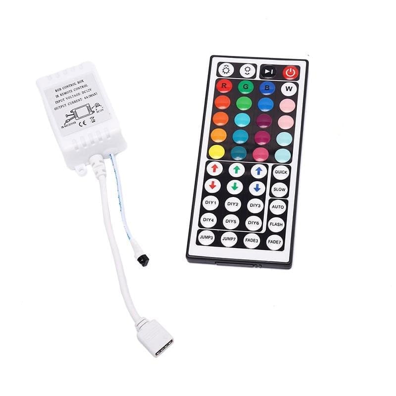 RGB LED Controller, 44-Key Remote