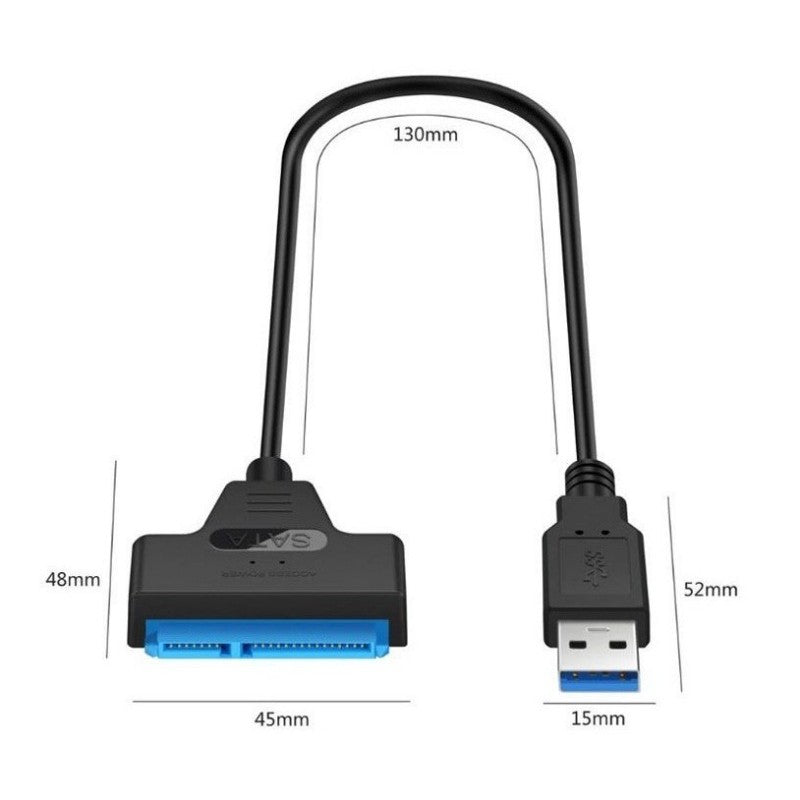 Hard Disk Converter USB 3.0 to SATA 4TB, 130mm, ElectroAZ