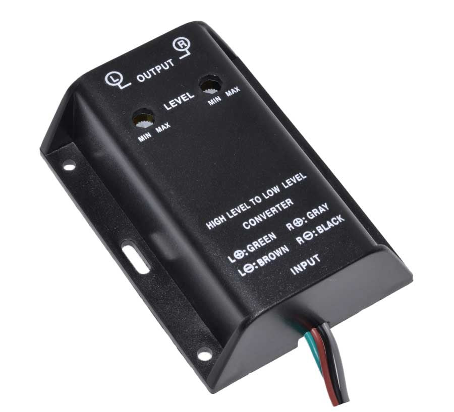 High-Low Converter, 2 Audio Channels