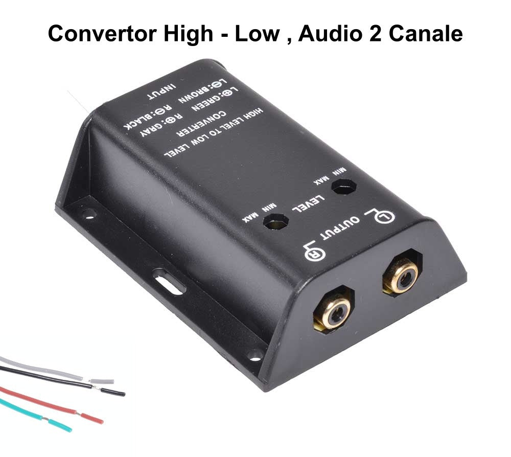 High-Low Converter, 2 Audio Channels