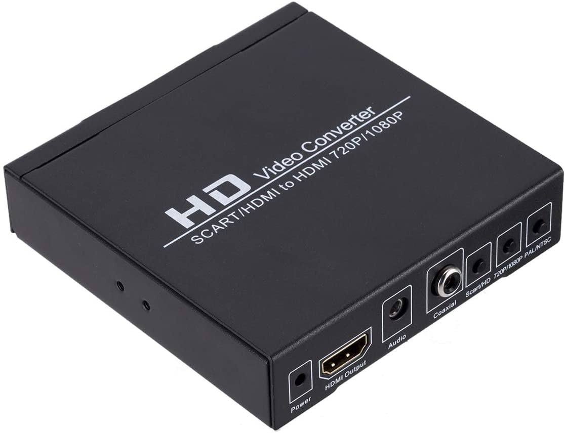 SCART/HDMI to HDMI Converter, 720p/1080p, ElectroAZ