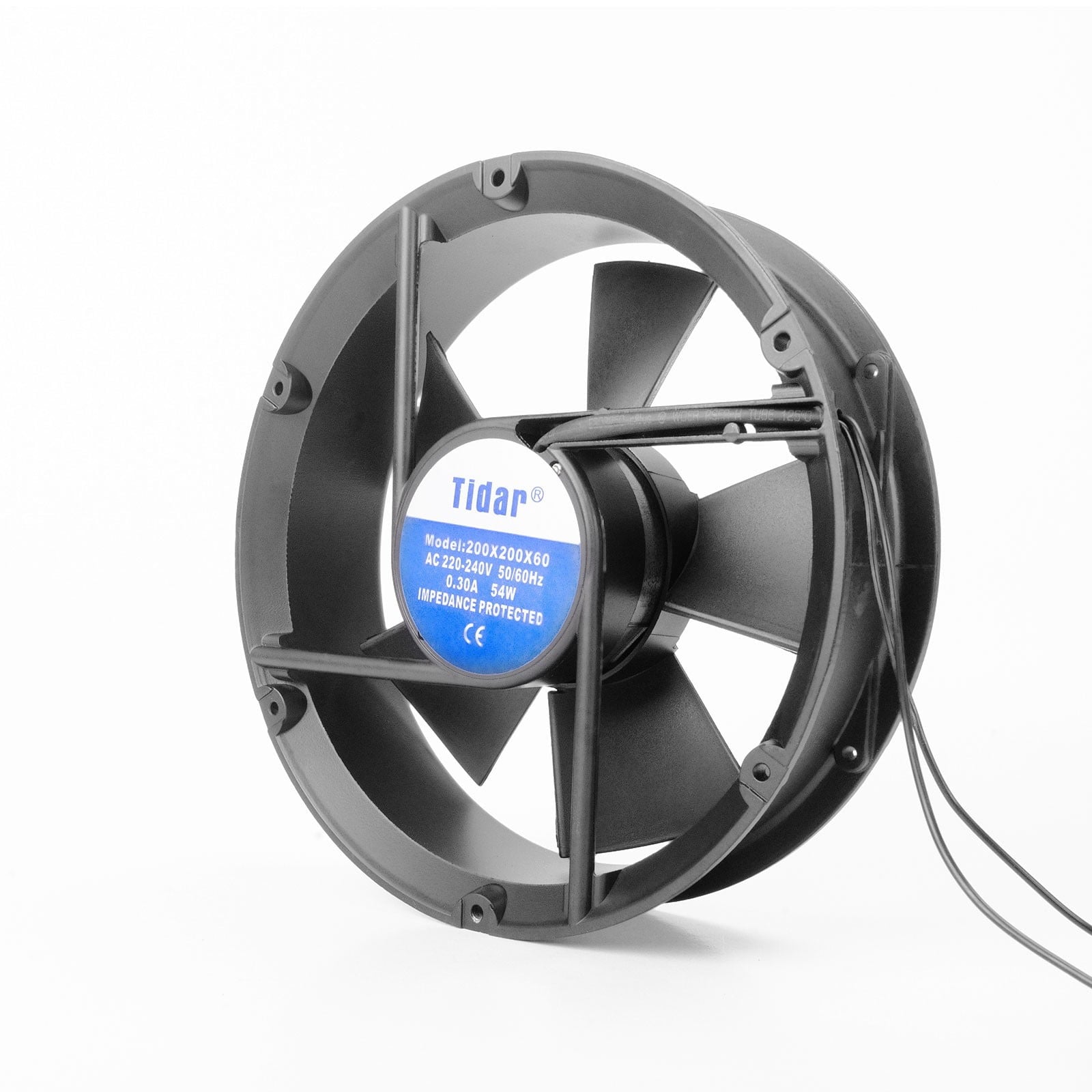 Round Fan 220V, 200x60 mm, 54W