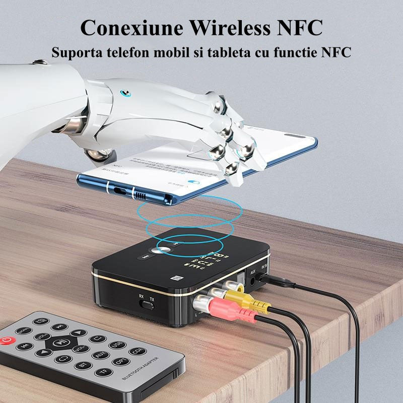Smart Digital Audio Converter, NFC M8, Wireless, Bluetooth 5.0, RX / TX