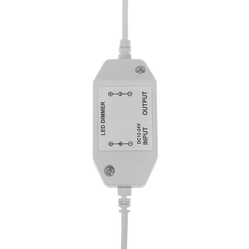 Dimmer Switch White, DC 2.1mm Jack