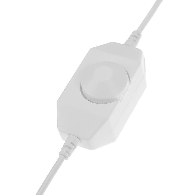 Dimmer Switch White, DC 2.1mm Jack