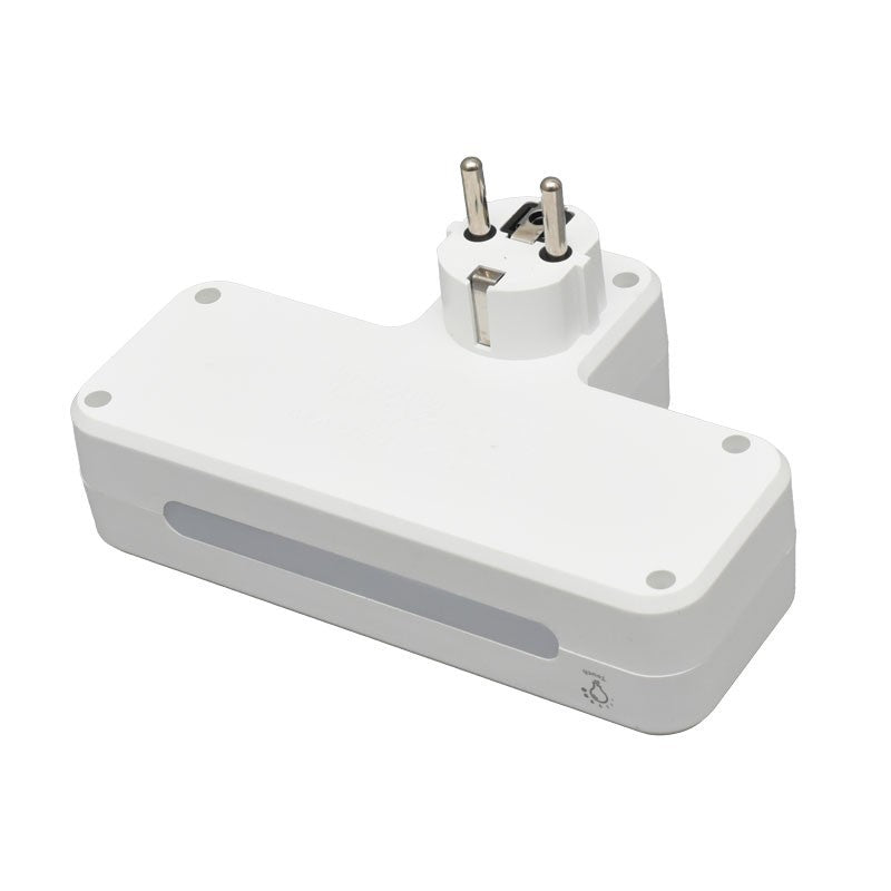Multifunctional Dual Socket with 2 x USB QC3.0 - 1PD 20W and Night Light