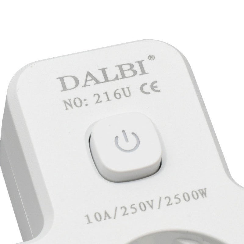 Multifunctional Dual Socket with 2 x USB QC3.0 - 1PD 20W and Night Light