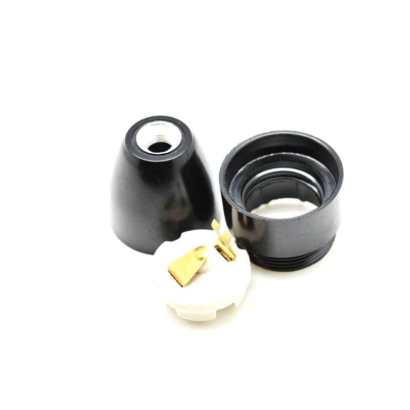 E27 Bakelite Lamp Holder with Ceramic Core
