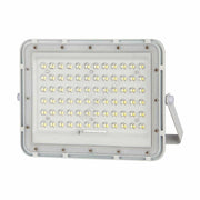 Proiector LED alb cu matrice SMD densa, montaj pe suport metalic reglabil, vedere frontala