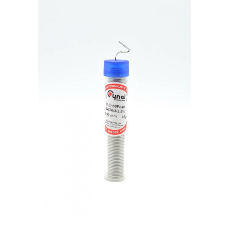 Flux Cored Solder Wire (Soldering Paste) in Tube 16G - 1MM SN60/PB40