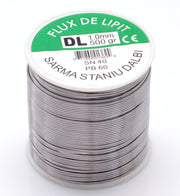 Soldering wire with flux, 500g - 1mm, SN40/PB60
