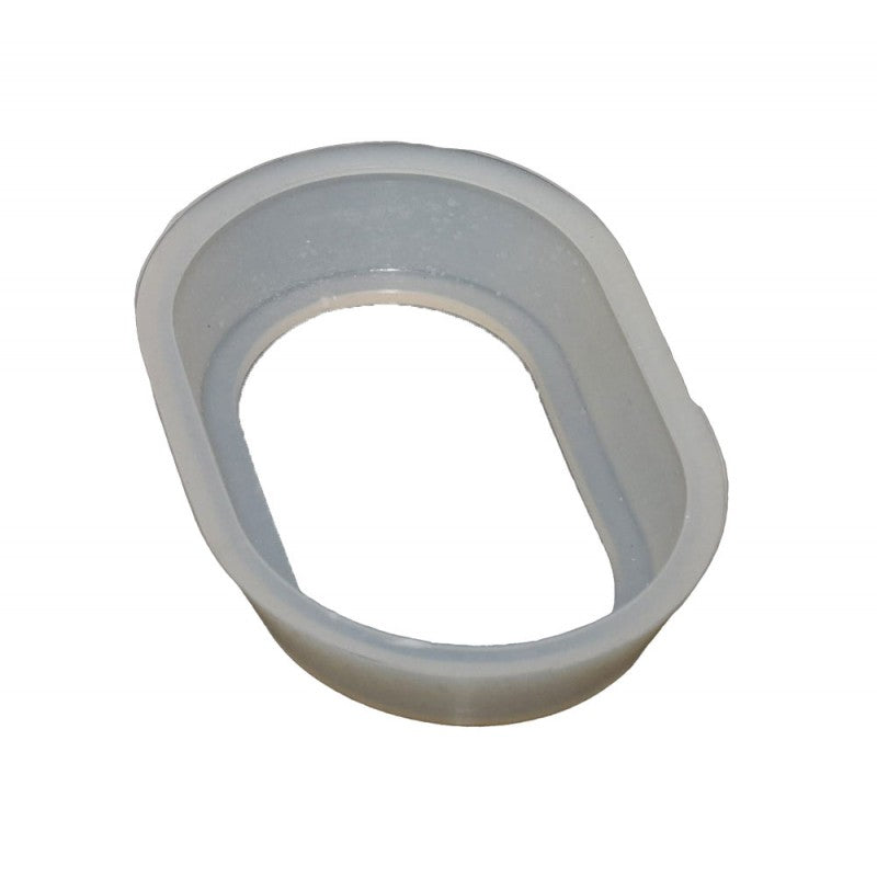 Oval silicone boiler gasket