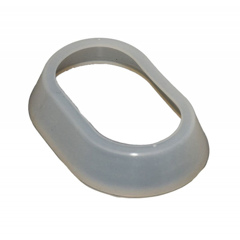 Oval silicone boiler gasket