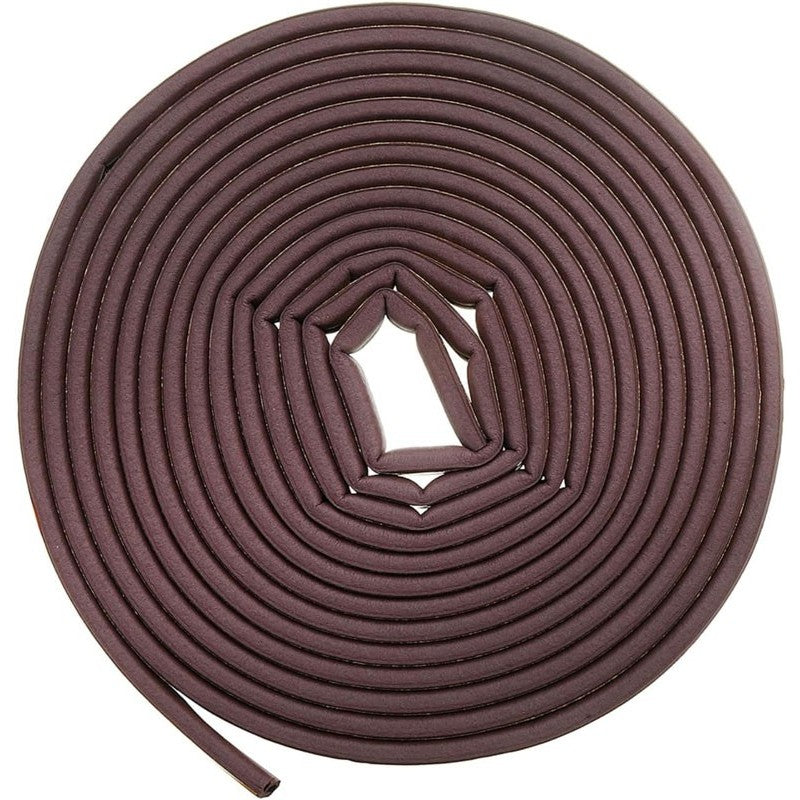 Brown Self-Adhesive Seal Strip - Windows / Doors - 10m/Roll