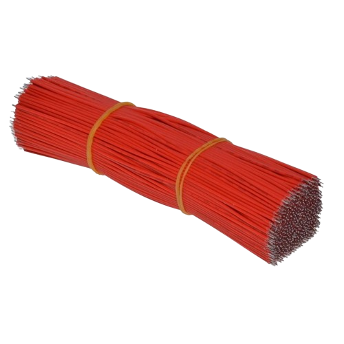 Red Wire 15CM - 24AWG, 100PCS