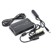 Universal Laptop Charger, Home and Car, 8 Connectors Included, 100W