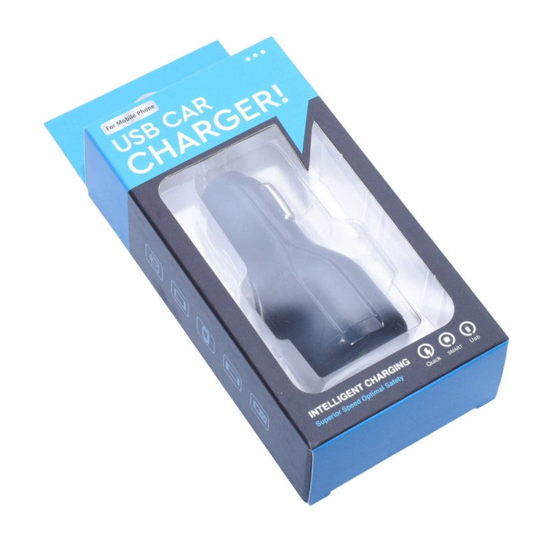 Car Charger 2 X USB 3.0 / D-15, Black