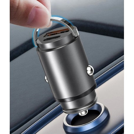 Slim Type C Fast / USB-PD Car Charger - 100W-CC-326