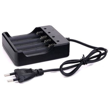 4-channel Li-Ion Battery Charger 3.7V, with overcharge auto-off protection