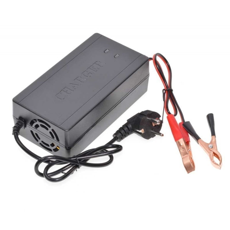 Lead Acid Charger with Clamps 24V - 5A