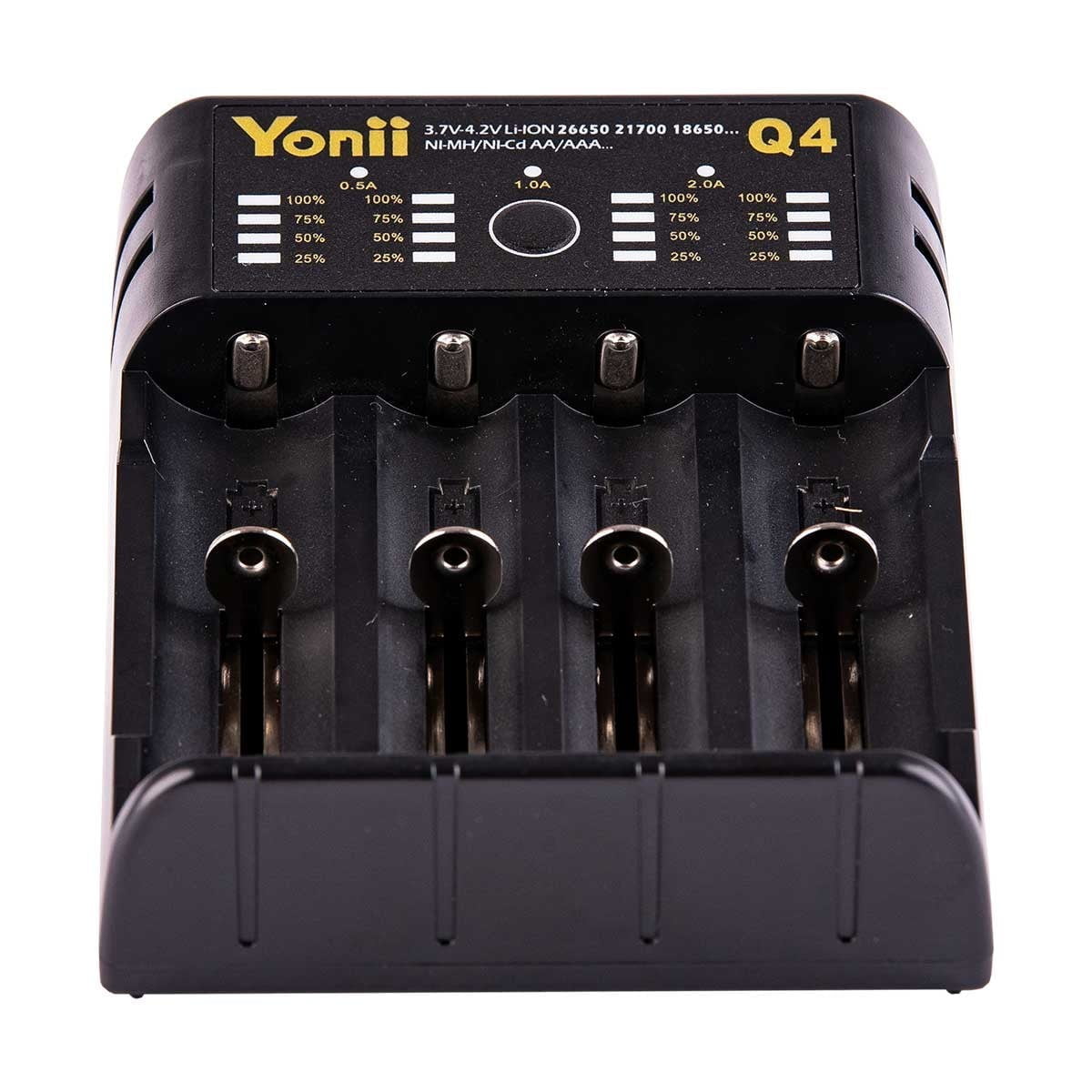 Universal Li-ION Battery Charger / 4 channels with overcharge auto-stop protection