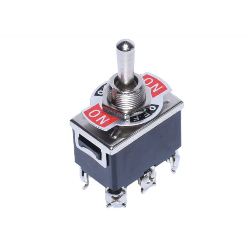 ON-OFF-ON Rocker Switch 6P with Return