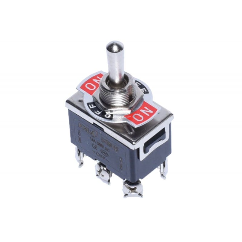 ON-OFF-ON Rocker Switch 6P with Return