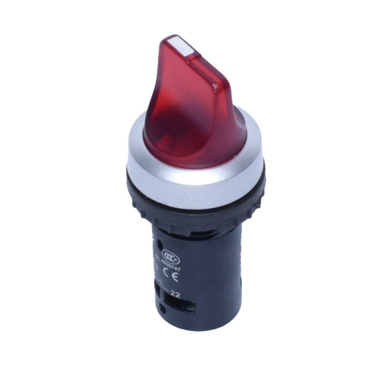 22mm Red Lever Switch EB2-10D