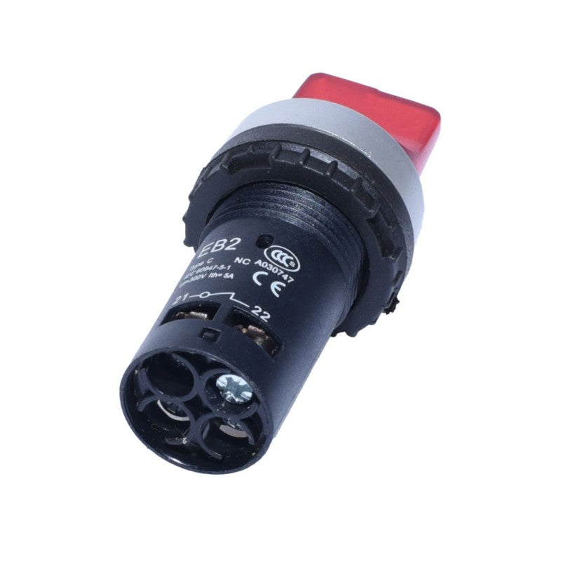 22mm Red Lever Switch EB2-10D