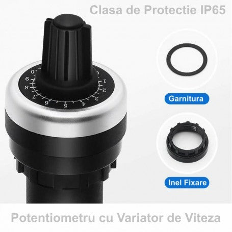 LA42DWQ-22 / 5K Rotary Potentiometer Speed Switch