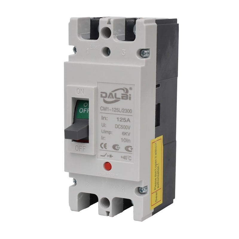 Solar Circuit Breaker MCCB 2P-125A / 500V DC
