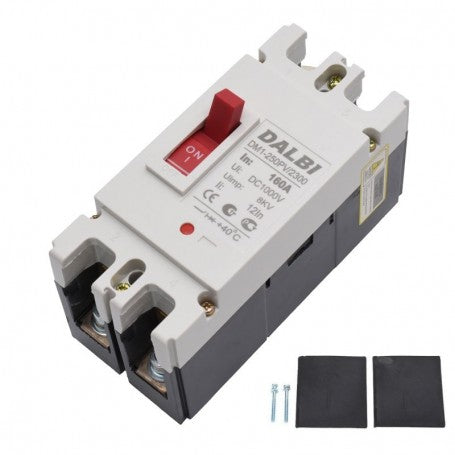 Solar Circuit Breaker MCCB 2P-160A / 1000V DC